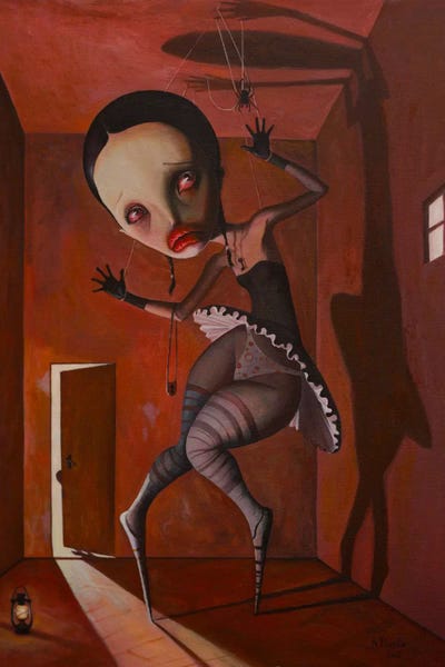 Toys & Collectibles: I'm Just A Puppet Of My Fears by Adrian Borda