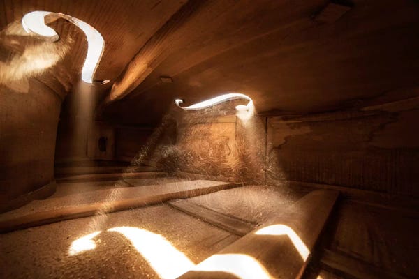 Interiors: Inside Violin IV by Adrian Borda