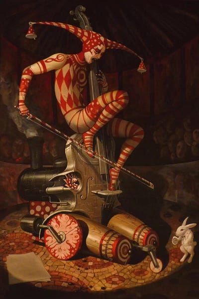 Pop Surrealism & Lowbrow: Agaric Flying Dutchman by Adrian Borda