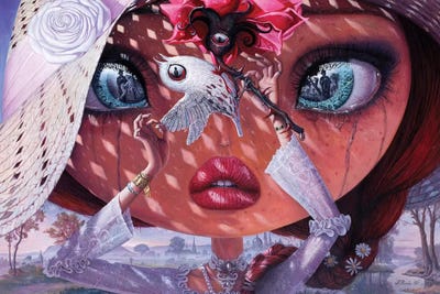 A Heart's Lullaby by Adrian Borda framed canvas print