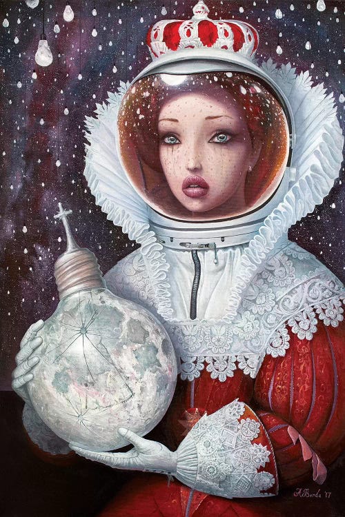 Spanish Moon Armada by Adrian Borda wall art