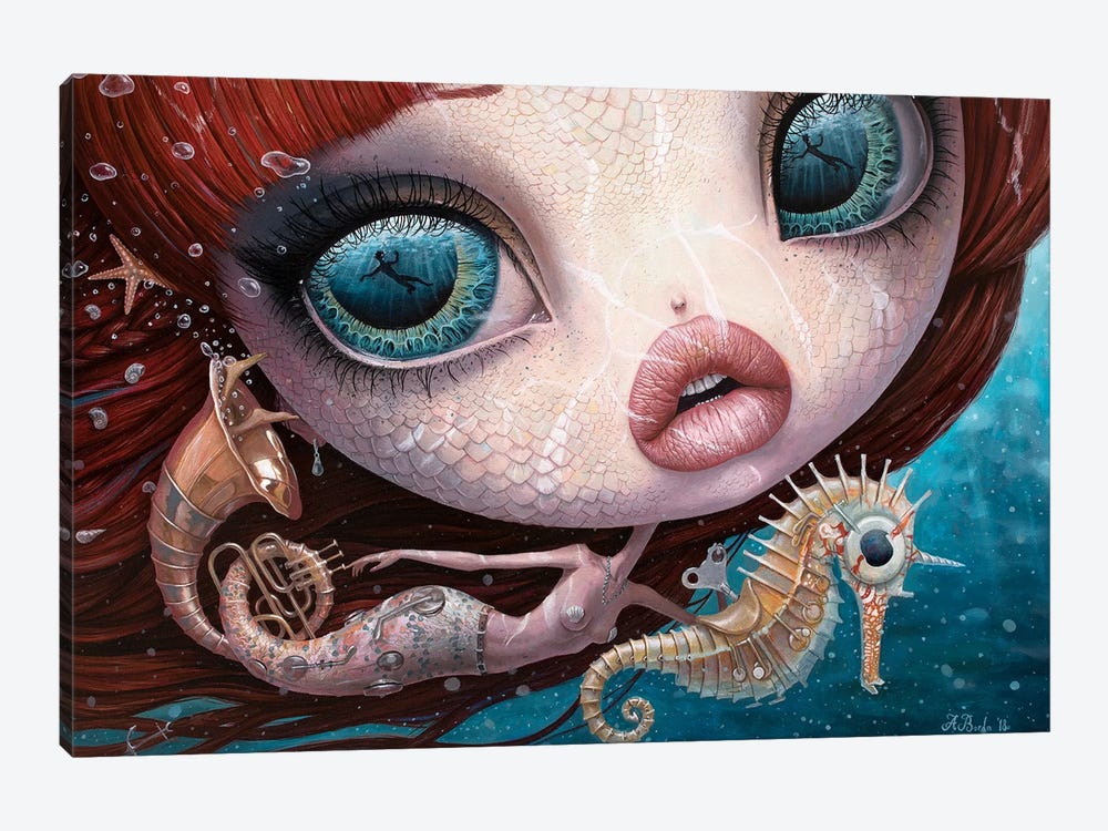 The Song Of The Sea by Adrian Borda 1-piece Canvas Artwork