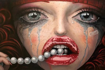 Whatever Turns You On by Adrian Borda framed canvas print