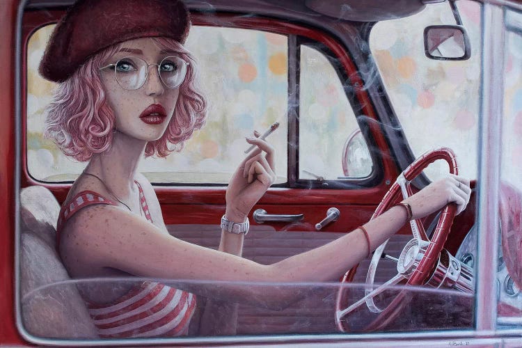 Never Stop Falling In Love II by Adrian Borda wall art