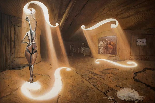 Similar To Salvador Dali: The Allegory Of Bicameral Mind by Adrian Borda