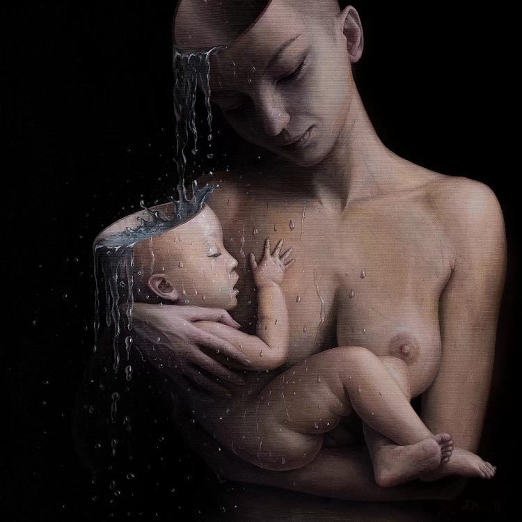 The Fountain by Adrian Borda wall art
