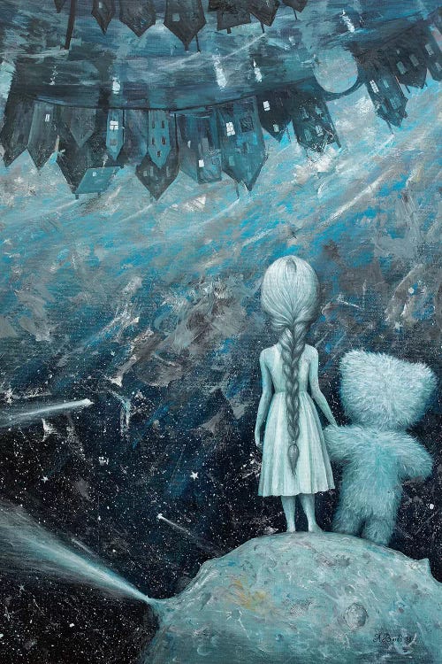 The Little Princess by Adrian Borda wall art