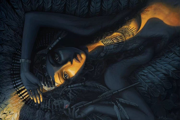 The Serpent Light by Adrian Borda wall art