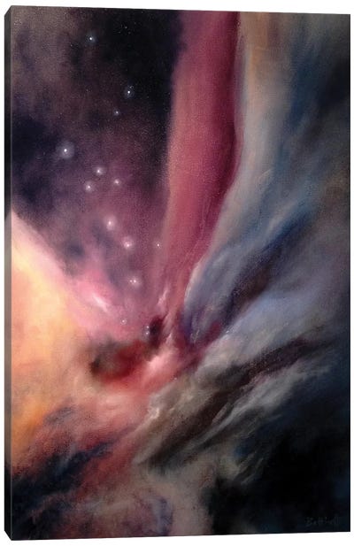 Cradle Canvas Art Print - Galaxy Art