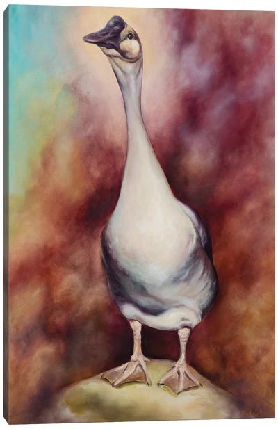 Mother Goose Canvas Art Print - Sandra Bottinelli