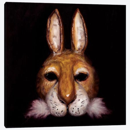 Hare Mask Canvas Print #BOT62} by Sandra Bottinelli Canvas Print