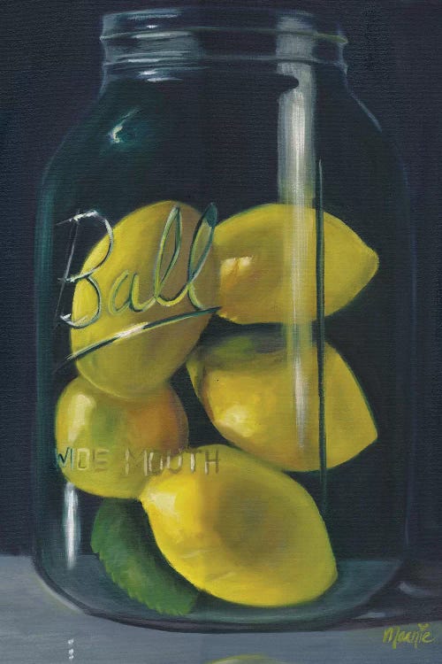 Lemons by Marnie Bourque wall art