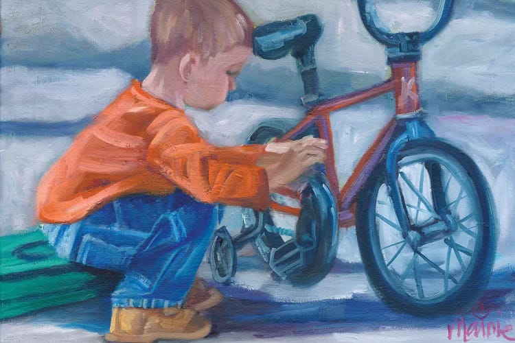 Like Father, Like Son by Marnie Bourque wall art