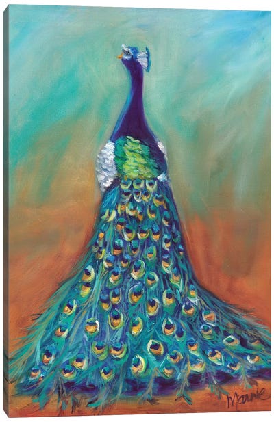 Mysterious Ways Canvas Art Print - Peacock Art