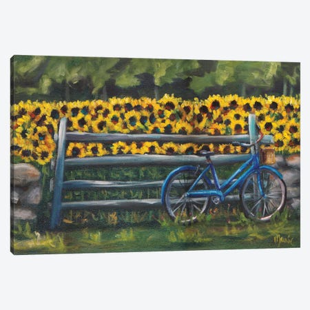 Resting At Buttonwoods Canvas Print #BOU76} by Marnie Bourque Canvas Wall Art