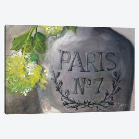 Vase Paris Canvas Print #BOU96} by Marnie Bourque Canvas Art