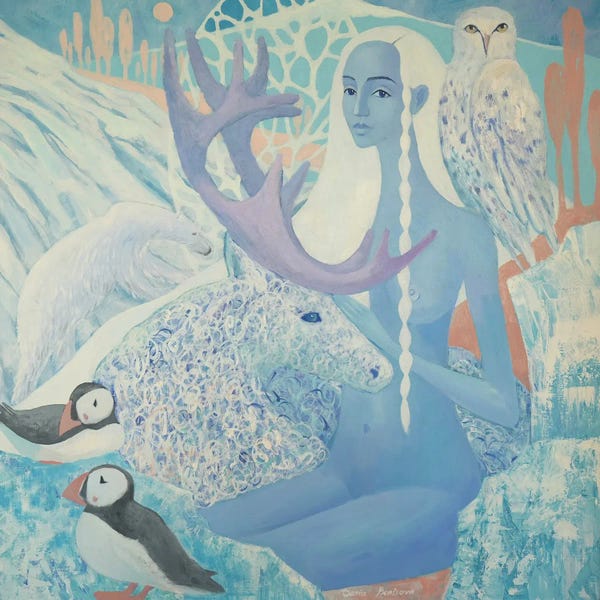 Puffins: Atlantis by Daria Borisova