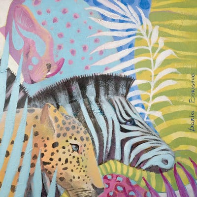 Jungle World by Daria Borisova art print