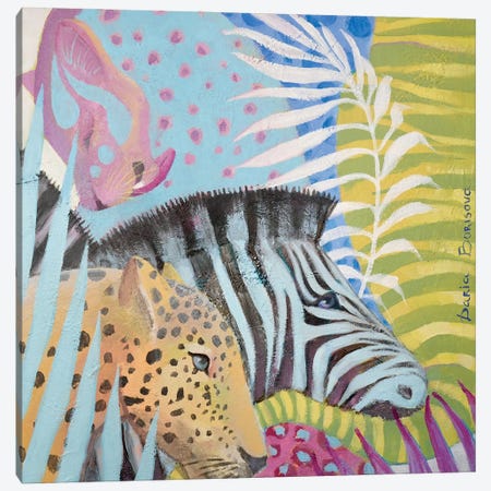 Jungle World Canvas Print #BOV15} by Daria Borisova Art Print