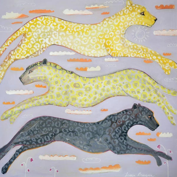 Folksy Fauna: Levitation by Daria Borisova