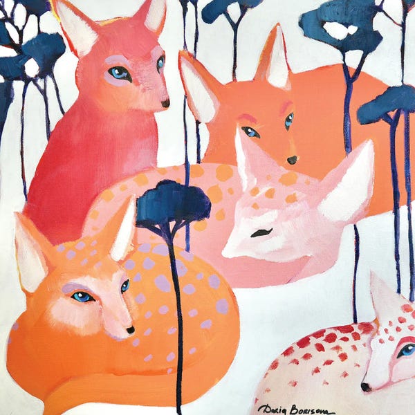 Folksy Fauna: New Day by Daria Borisova