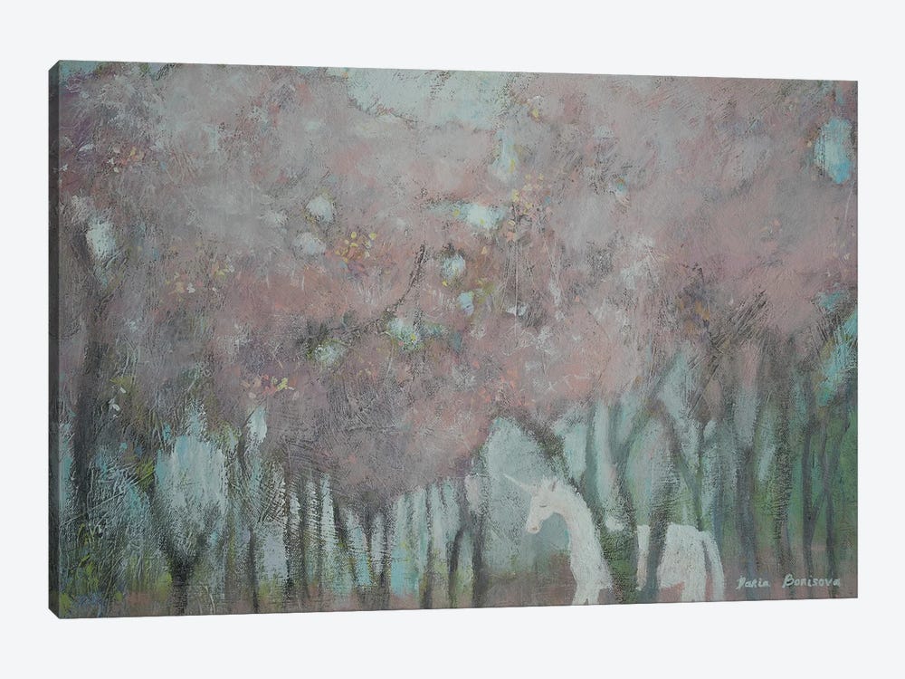Cherry Blossom by Daria Borisova 1-piece Canvas Art Print