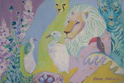 Paradise by Daria Borisova art print