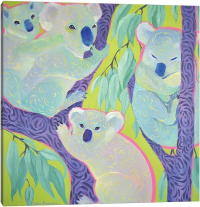 Open Heart Canvas Art Print - Koala Art