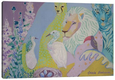 Paradise Canvas Art Print - Cheetah Art