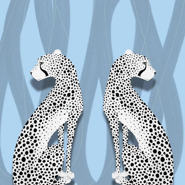 Leopards: Reflection by Daria Borisova