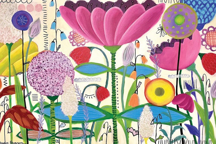 Vibrant by Daria Borisova wall art