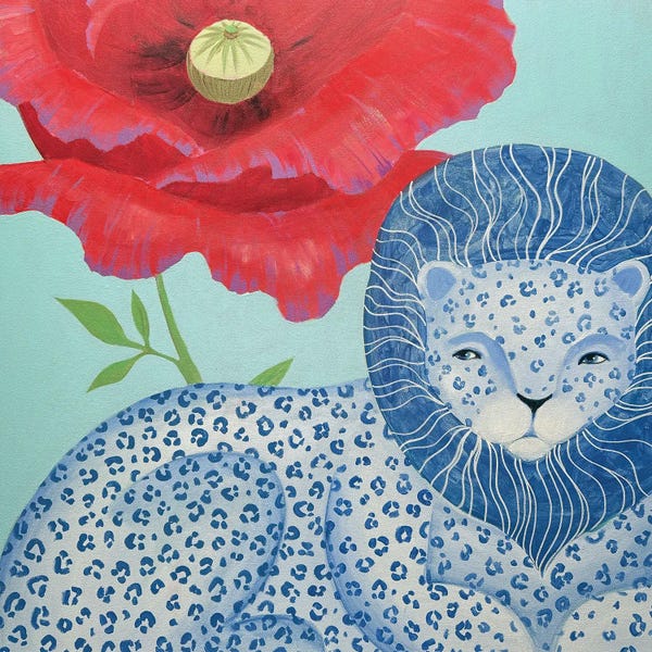 Lions: Looking Within by Daria Borisova