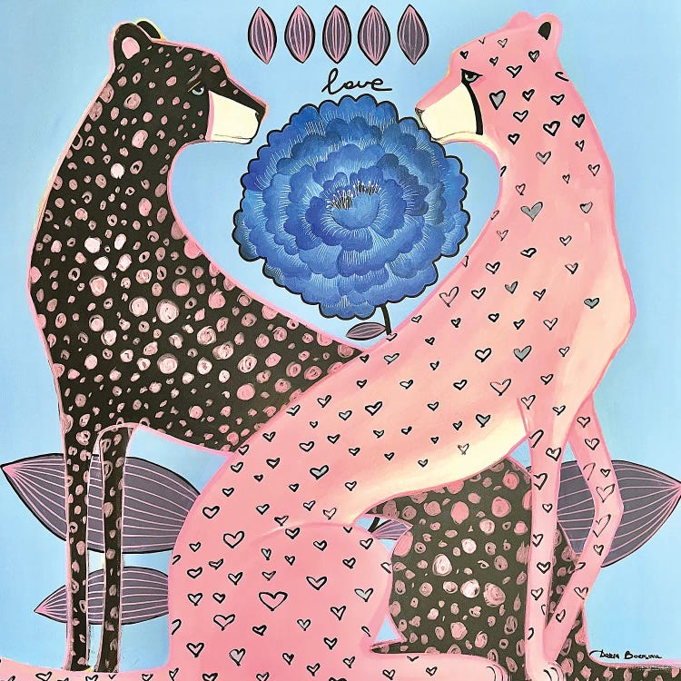 Without Words by Daria Borisova wall art