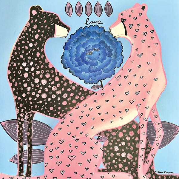 Leopards: Without Words by Daria Borisova