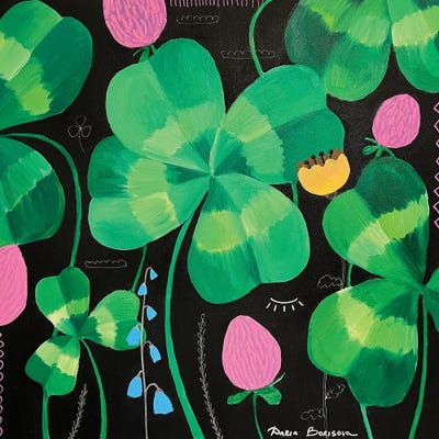 Good Luck by Daria Borisova art print