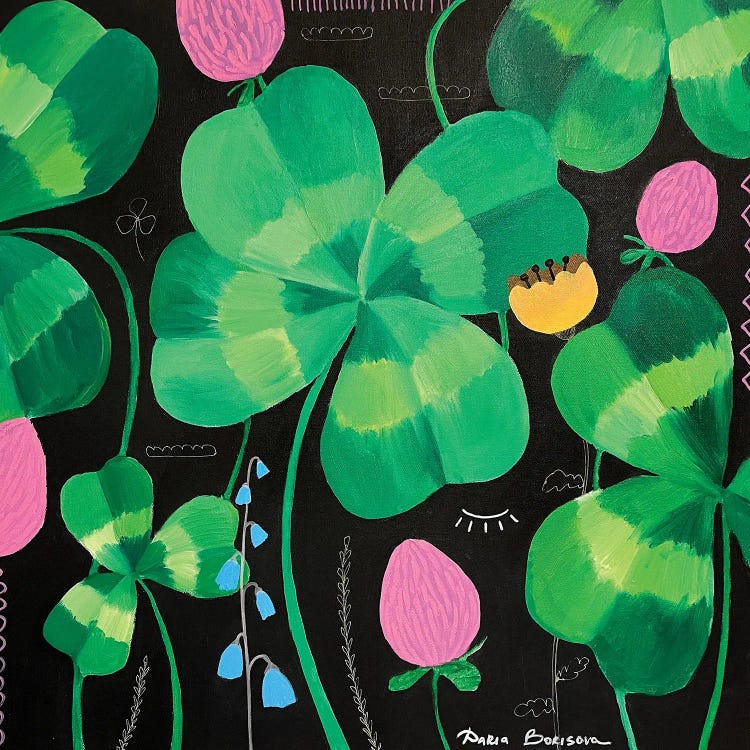 Good Luck by Daria Borisova wall art
