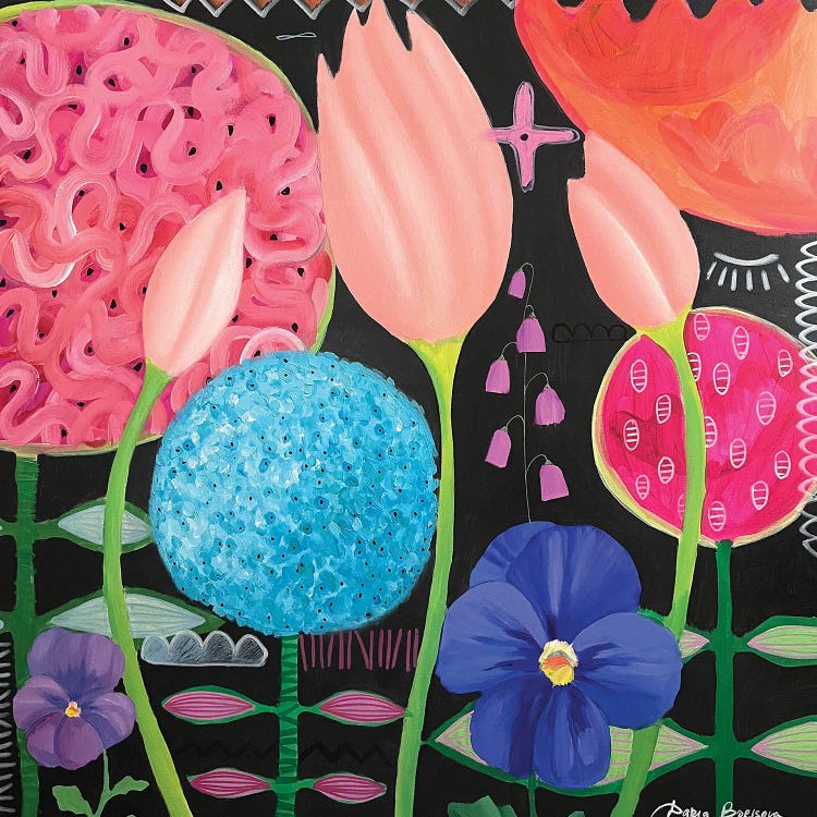 Dark Night by Daria Borisova wall art