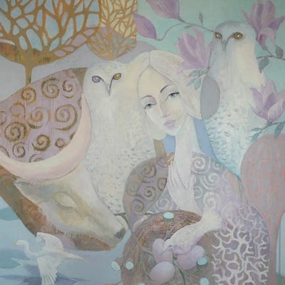 Spring by Daria Borisova art print