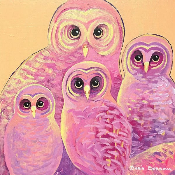 Owls: Echo by Daria Borisova