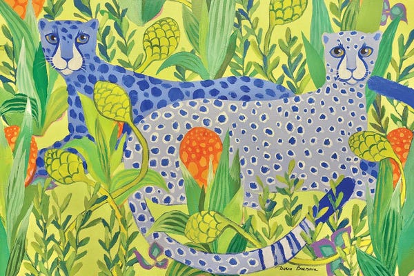 Leopards: Joy by Daria Borisova