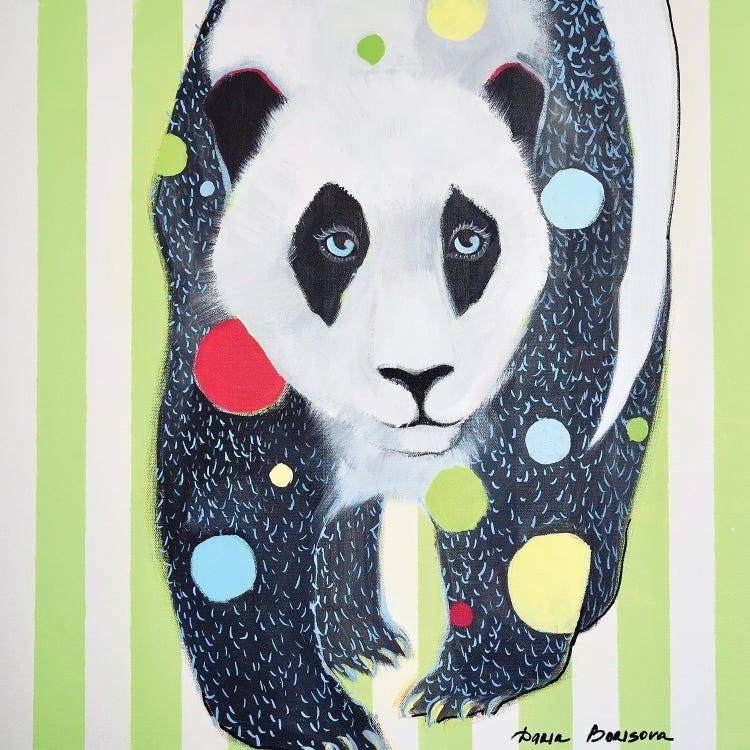 Panda by Daria Borisova wall art