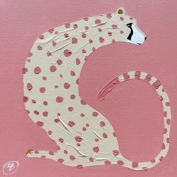 Leopards: Petal Blush by Daria Borisova