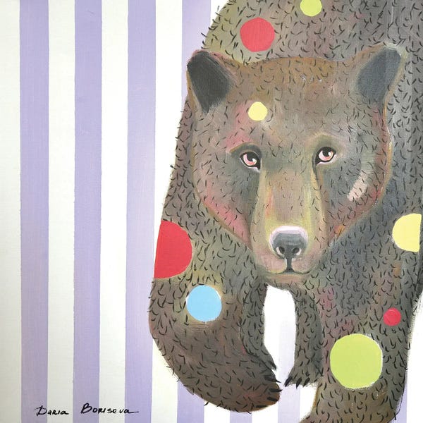 Brown Bears: Colorful by Daria Borisova