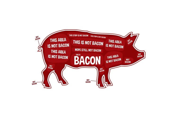 Not Bacon - Pig