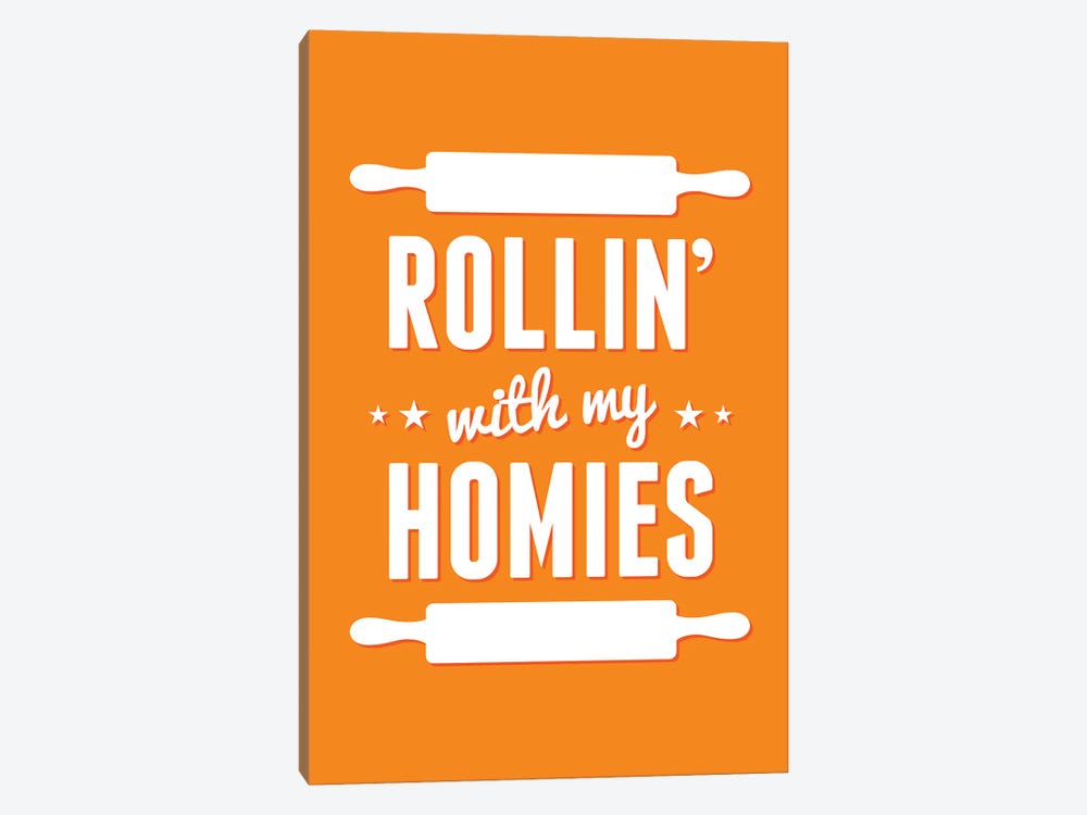 Rollin' With My Homies by Benton Park Prints 1-piece Canvas Artwork