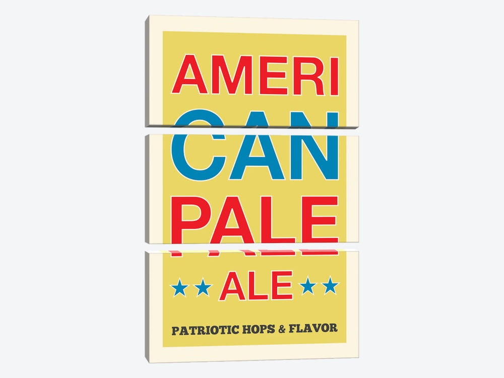 American Pale Ale by Benton Park Prints 3-piece Canvas Art Print