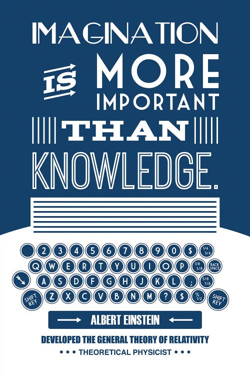 Imagination Is More Important Than Knowledge