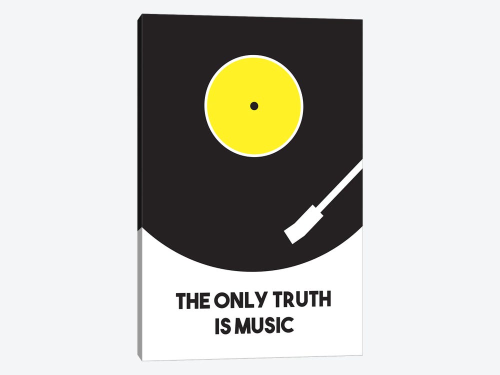 The Only Truth Is Music by Benton Park Prints 1-piece Canvas Print