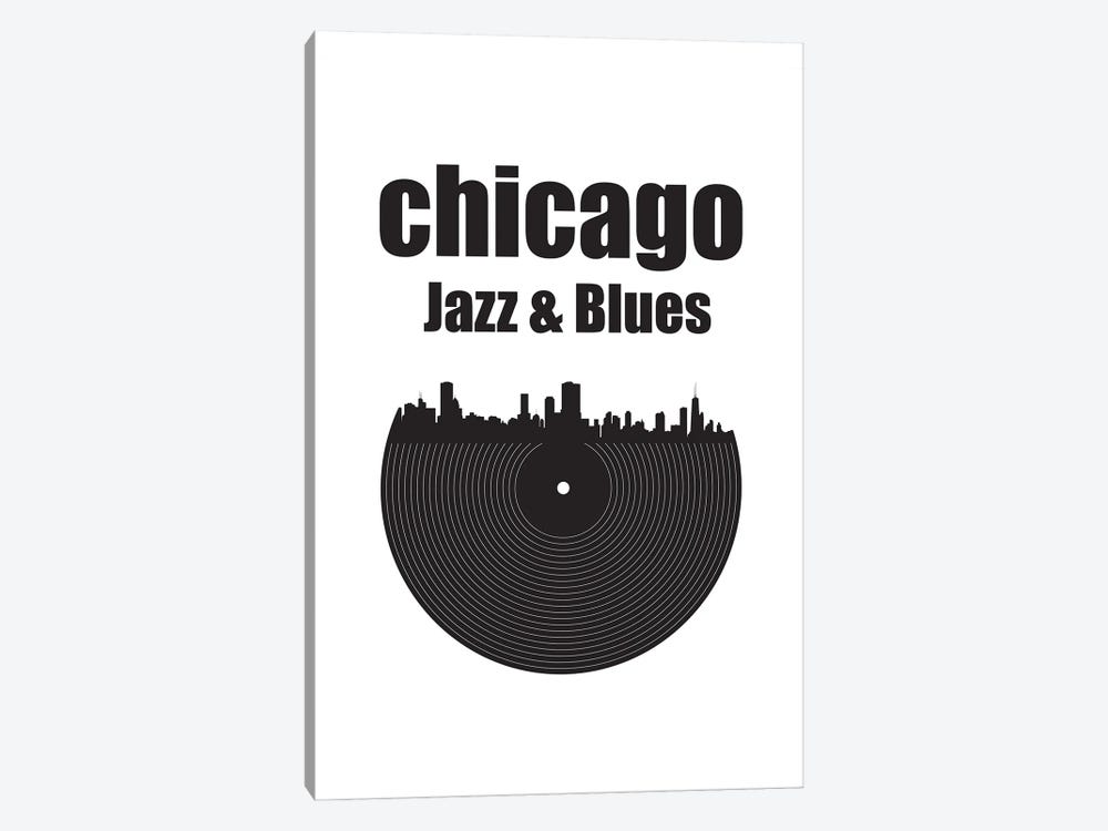 Chicago Jazz & Blues 1-piece Canvas Artwork