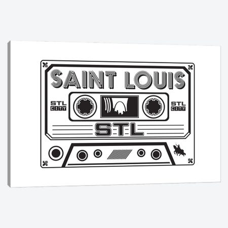St. Louis Cassette Canvas Print #BPP157} by Benton Park Prints Canvas Wall Art